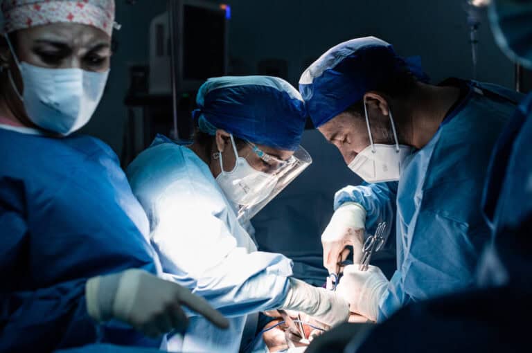 surgical removal